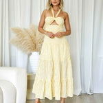 Camille Maxi Dress - Yellow