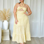 Camille Maxi Dress - Yellow