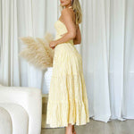 Camille Maxi Dress - Yellow
