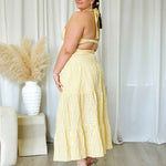 Camille Maxi Dress - Yellow