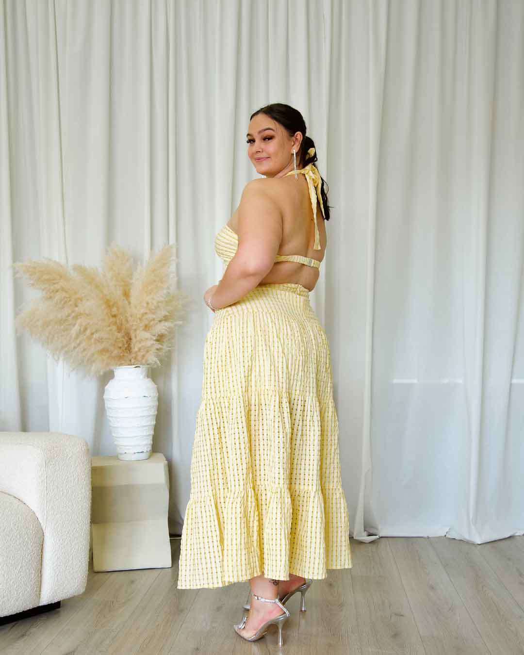 Camille Maxi Dress - Yellow