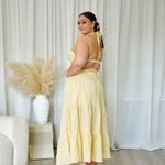 Camille Maxi Dress - Yellow
