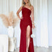 Carmela Glitter Gown - Ruby
