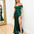 Carmen Satin Gown - Green *[EXCLUSIVE]