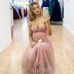 Carrie Midi Dress - Blush