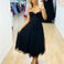 Carrie Midi Dress - Black
