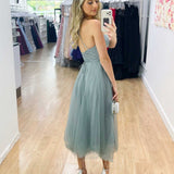 Carrie Midi Dress - Sage