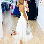Carrie Midi Dress - White