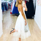 Carrie Midi Dress - White