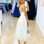  Carrie Midi Dress - White