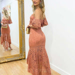 Celine Lace Set - Mauve Pink