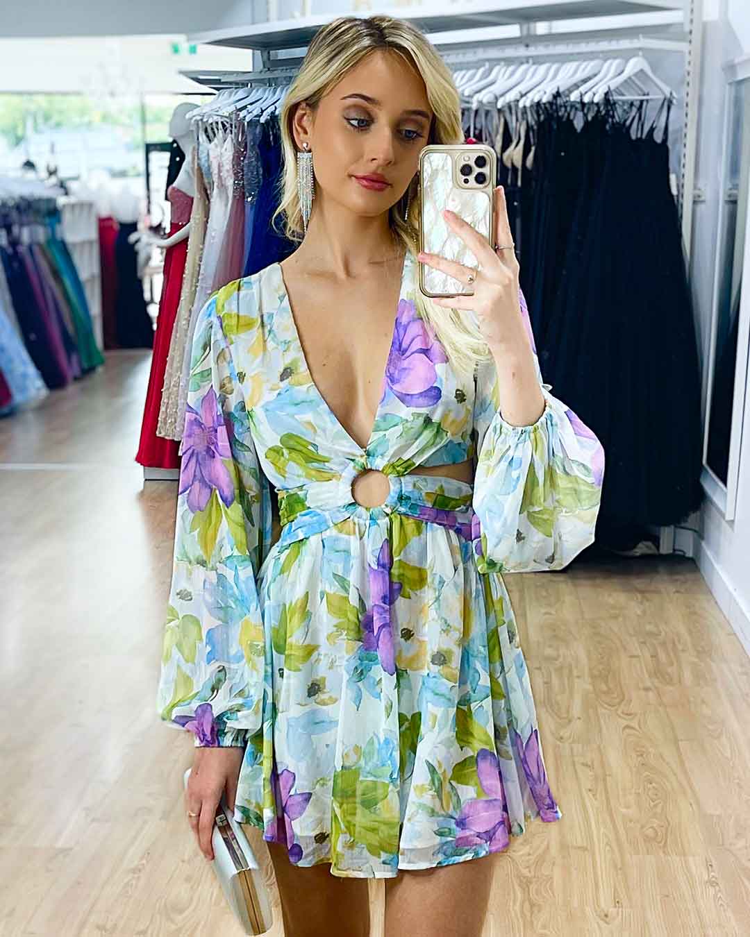 Chloe sales chiffon dress