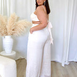 Cordelia Satin Top - Oyster