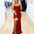 Diva Sequin Gown - Red