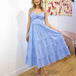 Dominique Maxi Dress - Blue