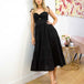 Dominique Maxi Dress - Black