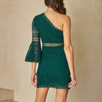 Elysian Lace Dress - Green 