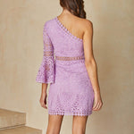 Elysian Lace Dress - Wisteria 