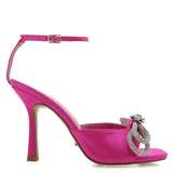 Elarni Diamante Heels - Fuschia