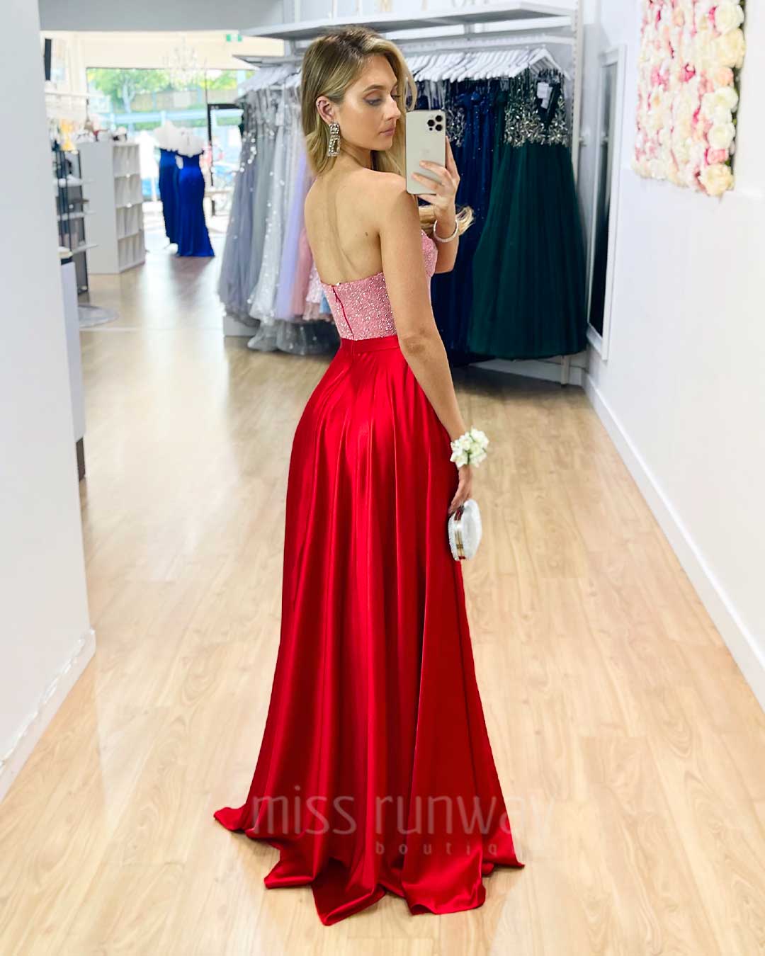 Elizabeth Gown - Red