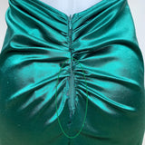 Kendall Split Formal Gown - Emerald Green [SAMPLE]