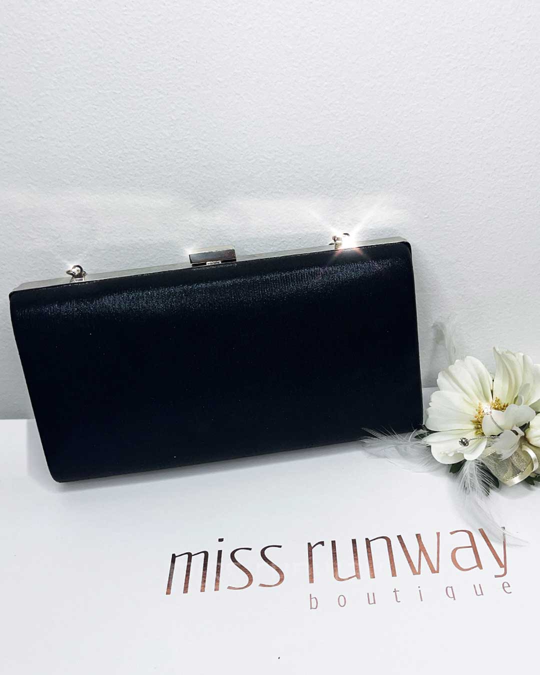Fifi Evening Clutch Black