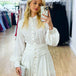 Florence Mini Dress - White