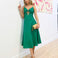 Giovanna Midi Dress - Green