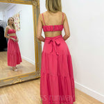 Heloise Maxi Skirt - Hot Pink
