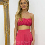 Heloise Top - Hot Pink
