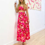 Heloise Top - Pink Floral