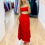 Heloise Top - Red