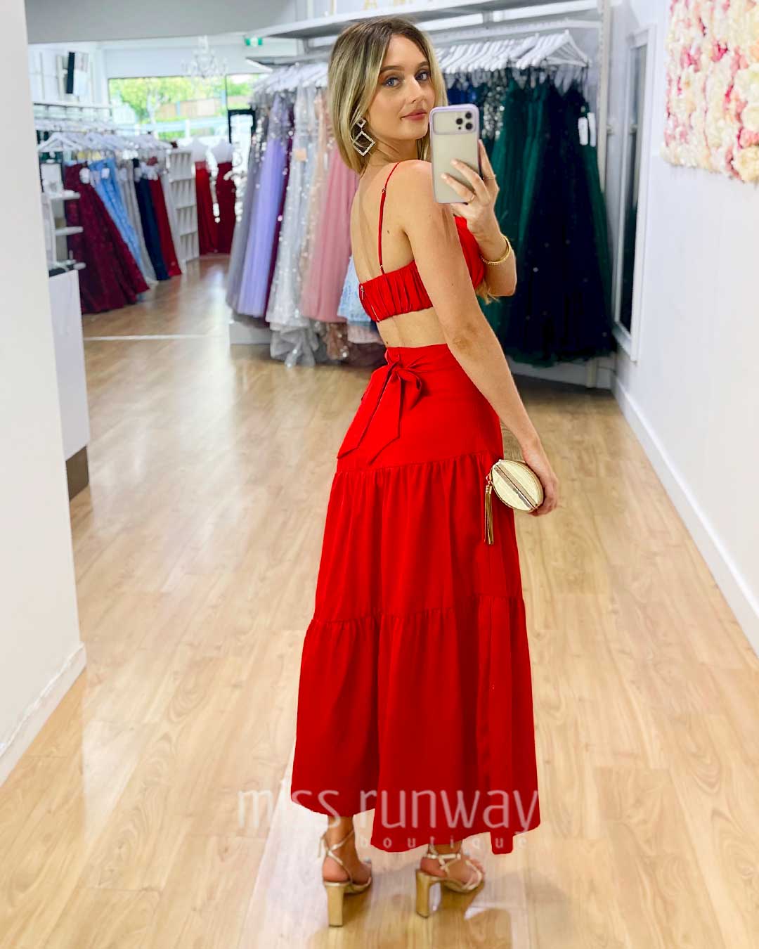 Heloise Top - Red