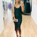 Khaleesi Lace Midi Dress - Emerald Green