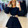 Kianna Mini Dress - Black