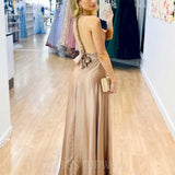 Kirsty Multi Wrap Dress - Mocha