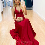 Kirsty Multi Wrap Dress - Red
