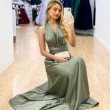 Kirsty Multi Wrap Dress - Sage