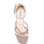 Kisha Diamante Heels - Blush