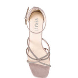 Kisha Diamante Heels - Blush
