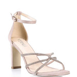 Kisha Diamante Heels - Blush