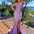 Louise Glitter Gown - Lilac