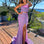 Louise Glitter Gown - Lilac