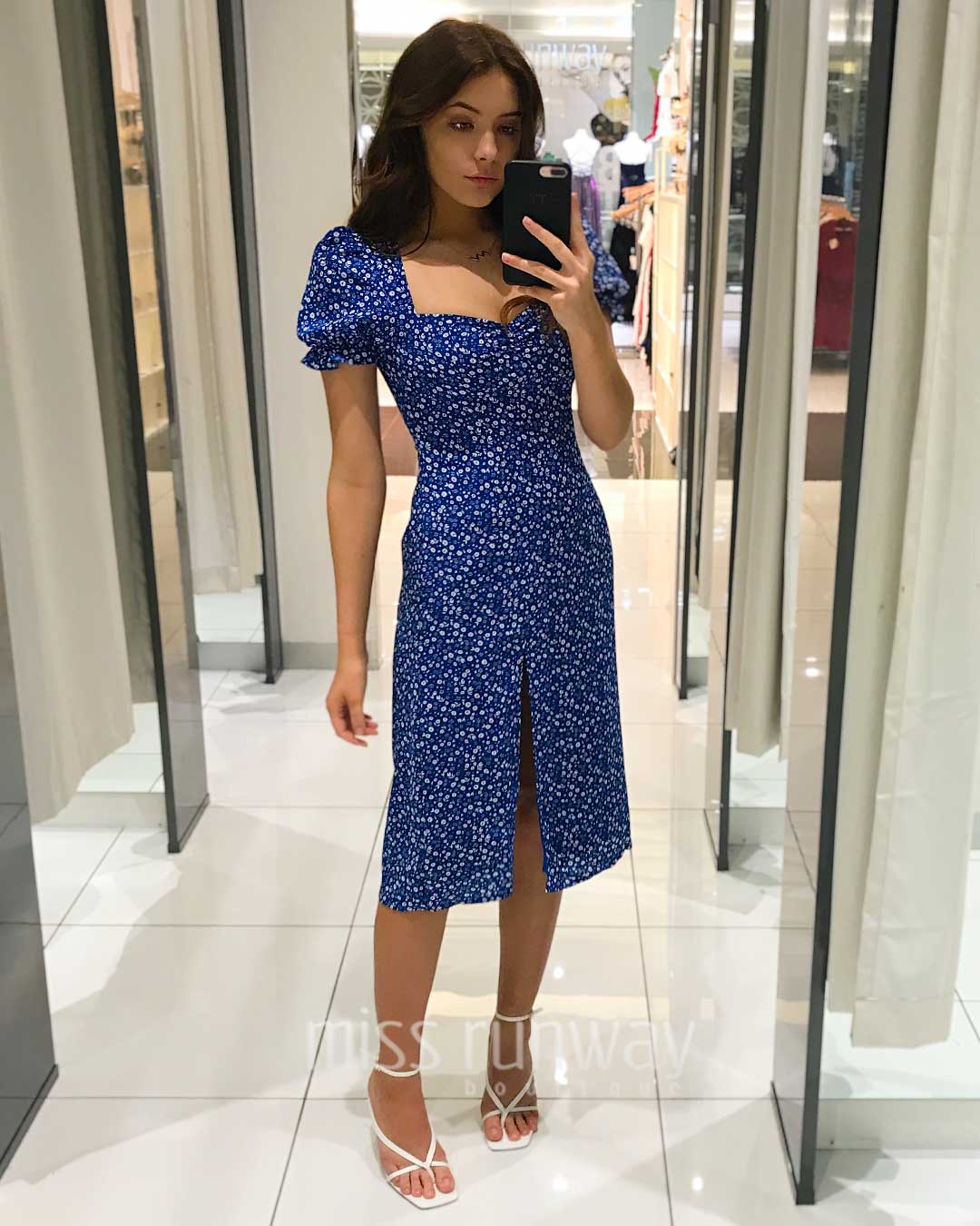 Maden Floral Midi Dress main image 1