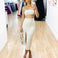 Maddy Midi Dress - White