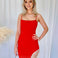 Margot Mini Dress - Red