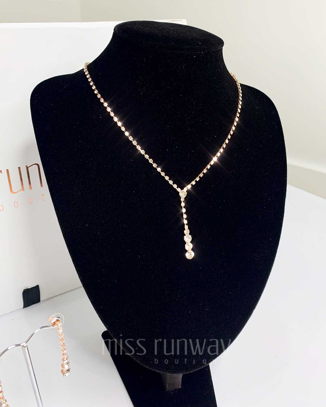 Marilyn Jewellery Set Rose Gold