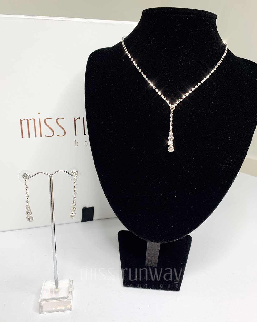 Marilyn Jewellery Set Silver