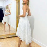 Marilyn Lace Dress - White