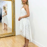 Marilyn Lace Dress - White